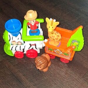 Jungle Safari Train Set with Animals